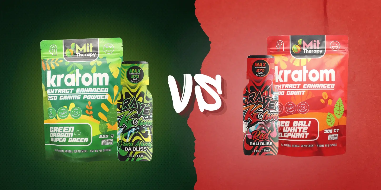 Red vs Green Kratom: Find the Right Strain